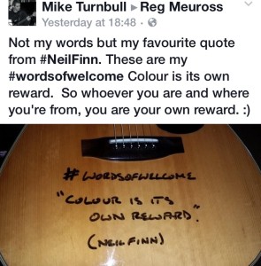 Mike Turnball #wordsofwelcome @regmeuross