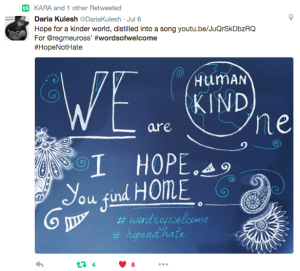 Daria Kulesh #wordsofwelcome @regmeuross