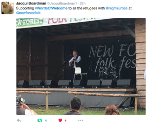 Jacqui Boardman #wordsofwelcome @regmeuross #1000wordsofwelcome