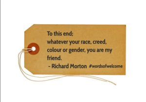 Rich Morton #WordsofWelcome @regmeuross