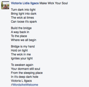 Victoria Lidia Ilgacs #wordsofwelcome @regmeuross